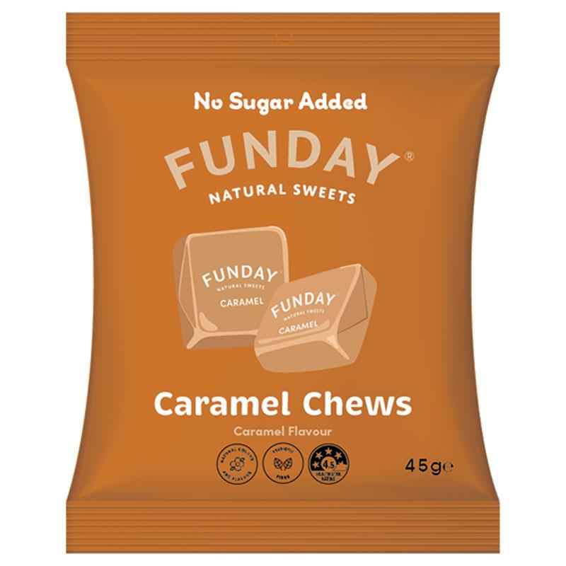 Funday Caramel Chews 45g