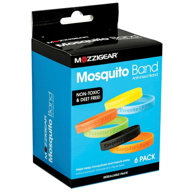 Mozzigear Mosquito Band 6 Pack