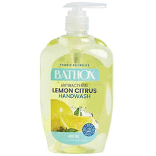 Bathox Hand Wash Antibacterial Lemon Twist 600ml
