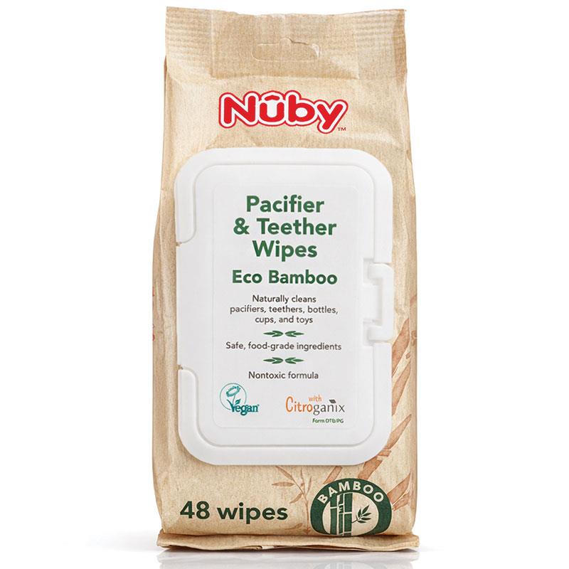 Nuby Citroganix Pacifier and Teether Wipes 48 Pack