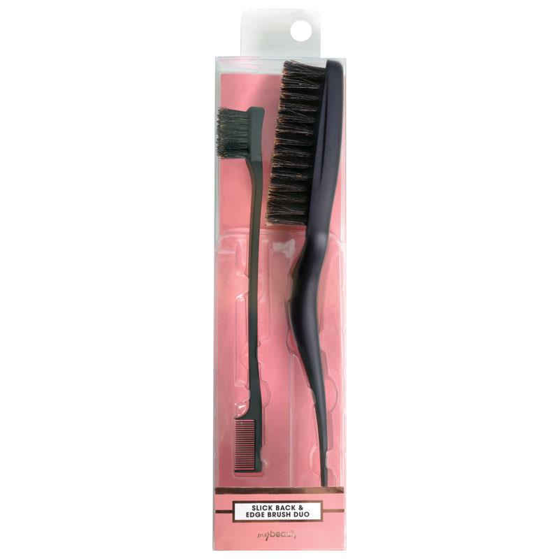 My Beauty Hair Brush Slick Back Duo