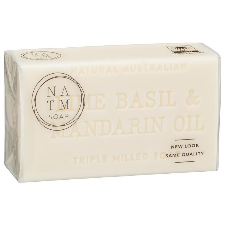 Australian Triple Milled Soap Lime Basil & Mandarin 200G