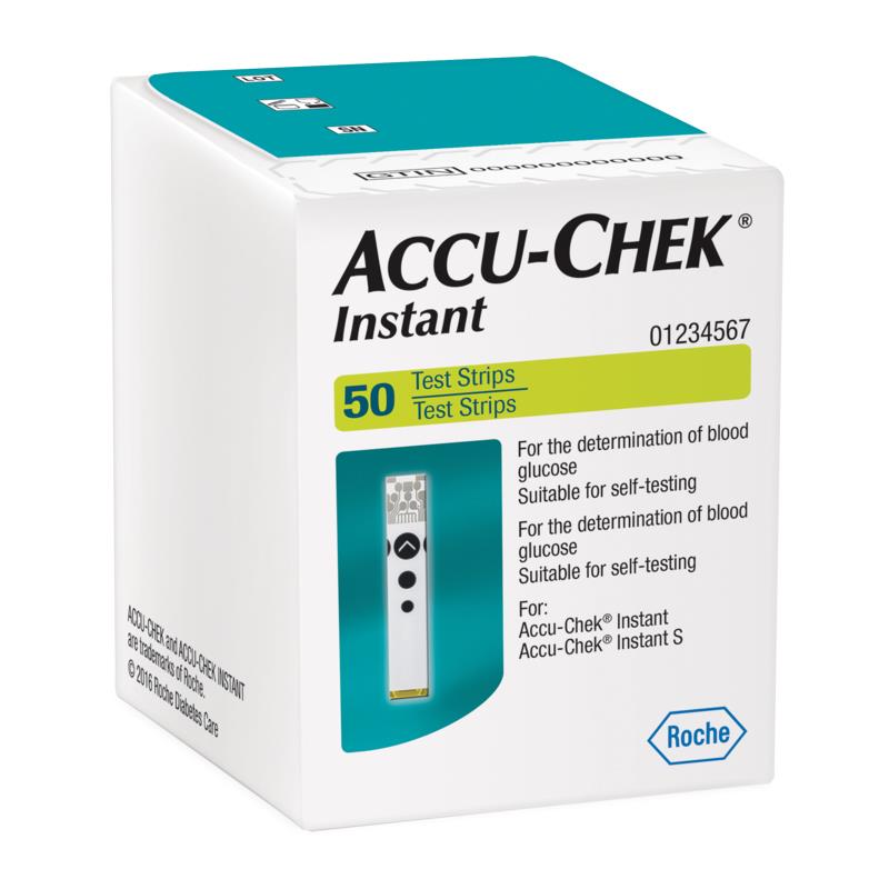 Accu Chek Instant 50CT 50 Blood Glucose Test Strips