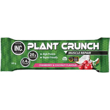 INC Plant Crunch Protein Bar Cranberry Coconut 60g