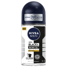 NIVEA MEN Deodorant Roll On Black & White Epic Night 50ml