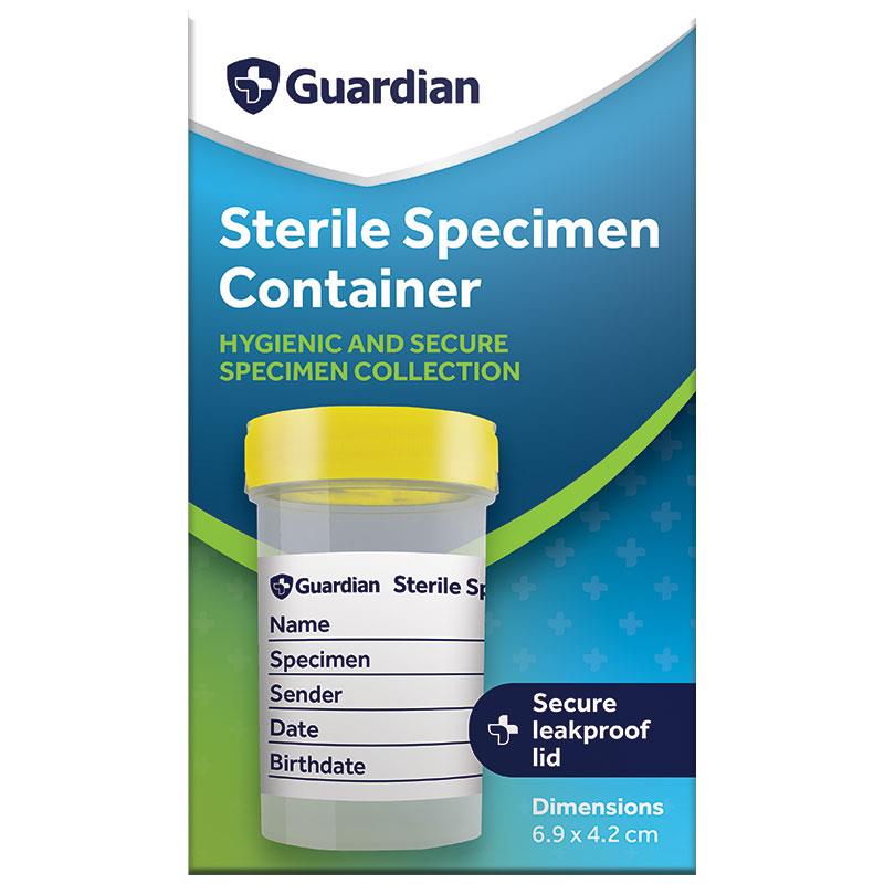 Guardian Sterile Specimen Container
