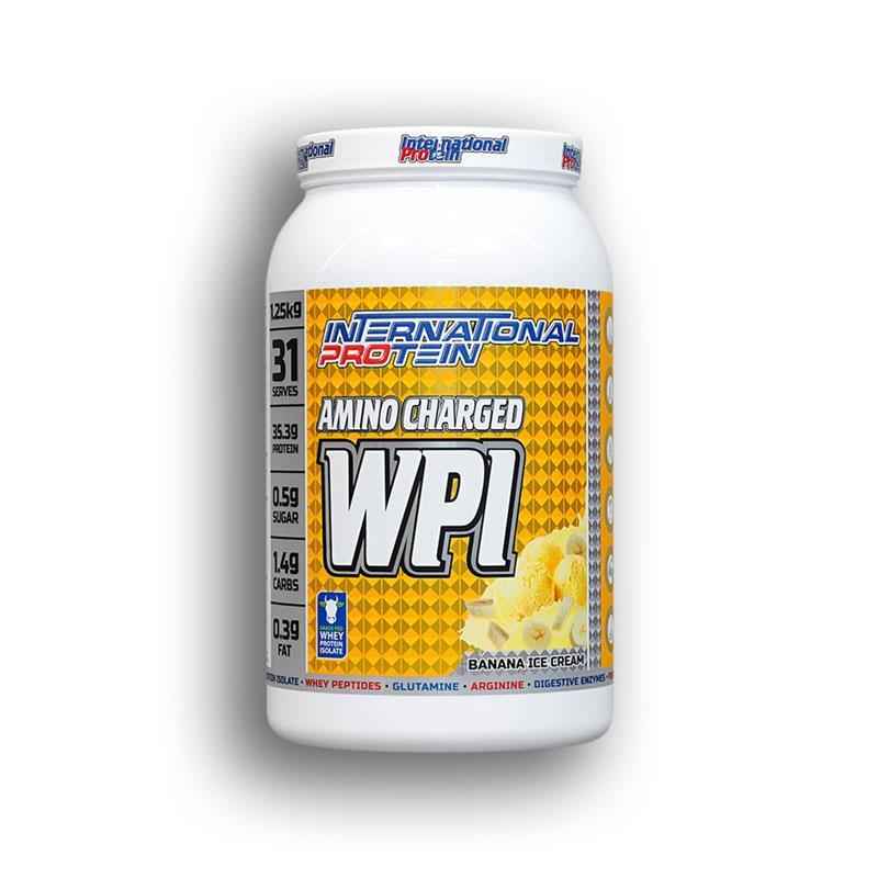 International Protein Amino Charged WPI Banana 1.25kg