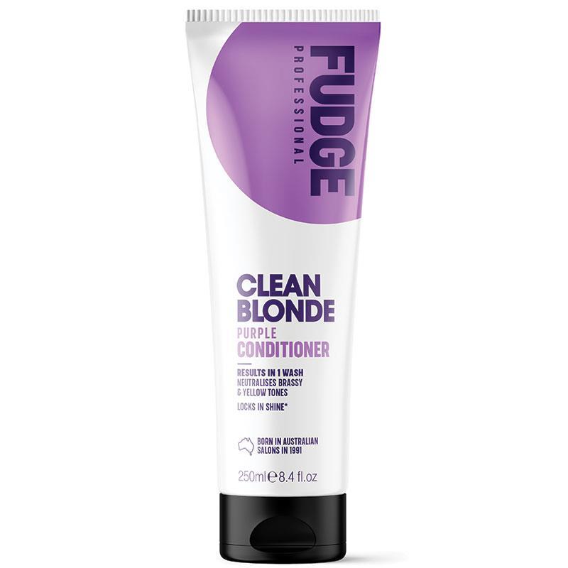 Fudge Professional Clean Blonde Purple Toning Conditioner 250ml