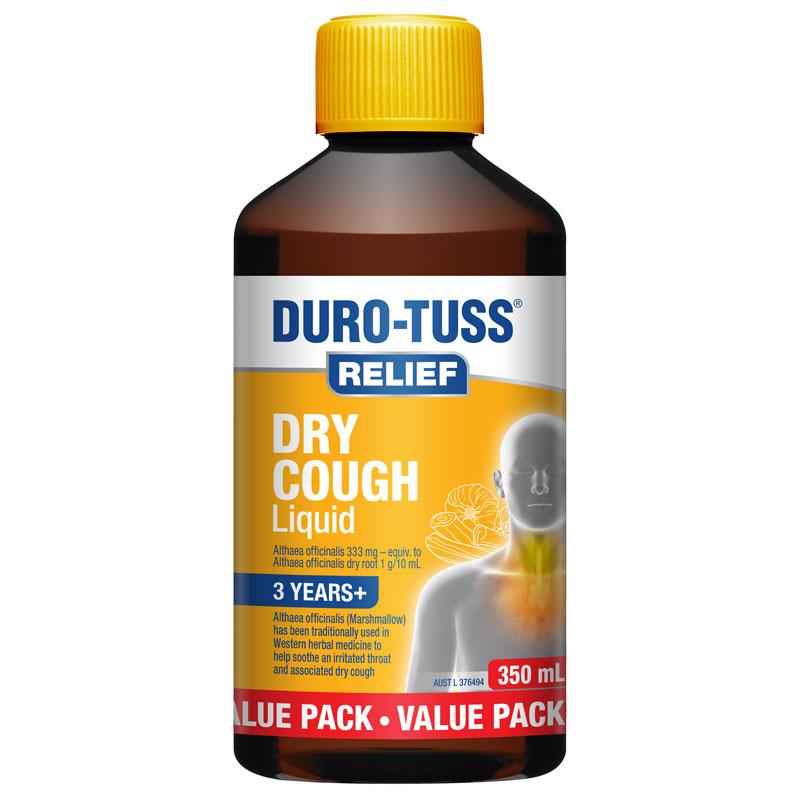 Duro-Tuss Relief Dry Cough Liquid 350ml