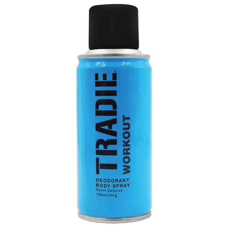 Tradie Workout Deodrant Body Spray 160ml