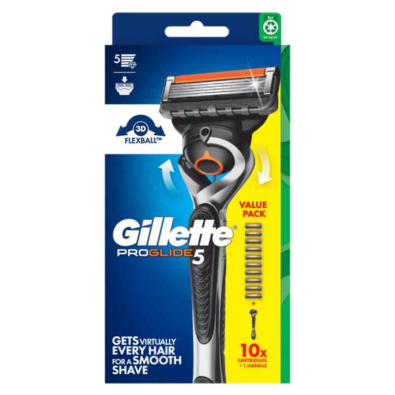 Gillette Proglide Manual Razor +10 Blades