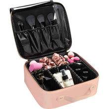 Ultra Beauty Cosmetic Bag Pink Compartment Case