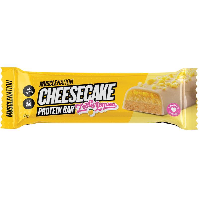 Muscle Nation Cheesecake Bar Lemon 50g