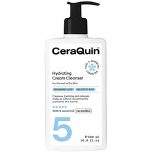 CeraQuin Hydrating Cream Cleanser with Hyaluronic Acid & Salicylic Acid 500ml