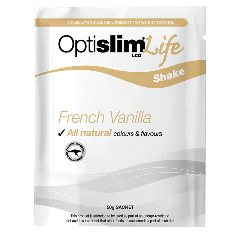 Optislim Life Shake Vanilla 50g Sachet