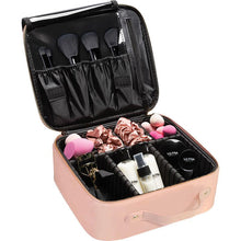 Ultra Beauty Cosmetic Bag Pink Compartment Case