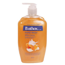 Bathox Hand Wash Milk & Honey 600ml