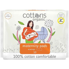 Cottons Maternity Pads With Wings 10 Pack
