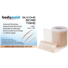 Body Assist Silicone Scar Tape 4cm x 1.5m Roll