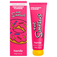 Hismile Toothpaste The Simpsons Pink Donut 100g