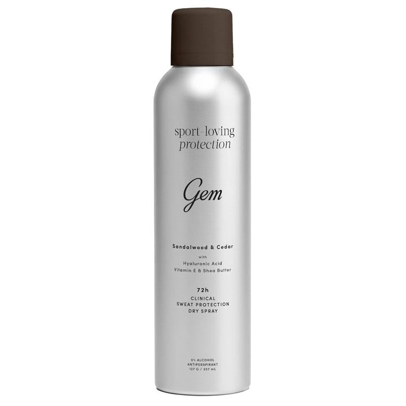 Gem Men Sport-Loving Clinical Antiperspirant Aerosol Sandalwood & Cedar 207ml