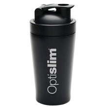 Optislim Black Steel Shaker 500ml