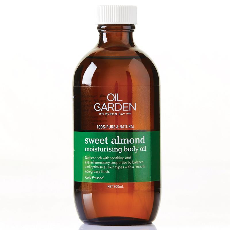Oil Garden Sweet Almond Moisturising Body Oil 200ml