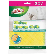 Sabco Kitchen Sponge Cloth 2 Pack
