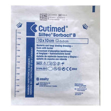 Cutimed Siltec Sorbact B 10cm x 10cm Single Dressing