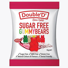 Double D Sugarfree Gummy Bears 90g