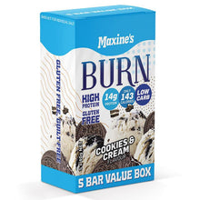 Maxine's Burn Bars Cookies & Cream 5 x 40g