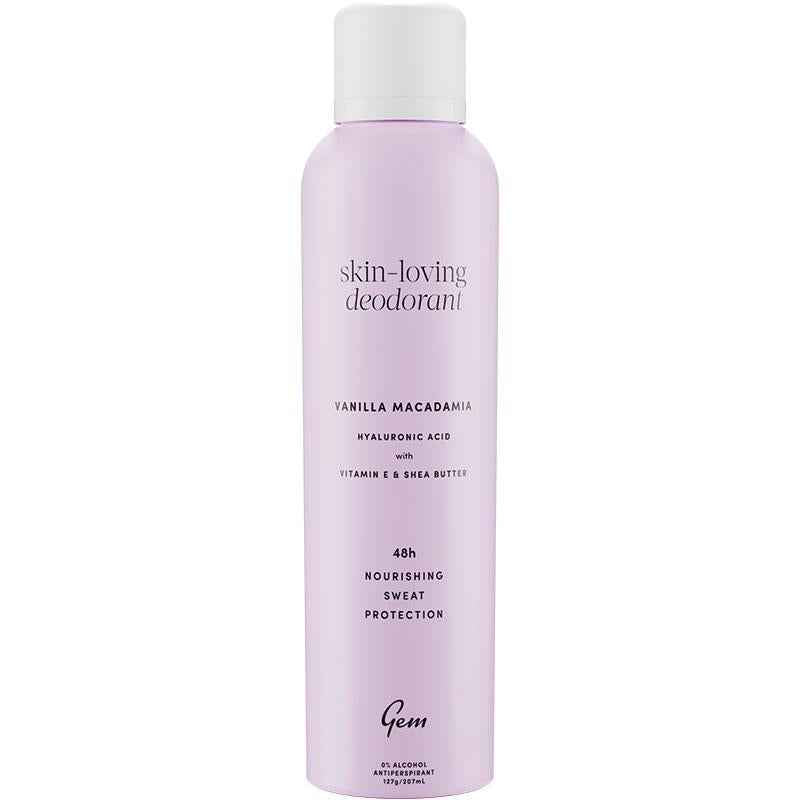 Gem Skin-Loving Deodorant 48h Vanilla Macadamia 207ml