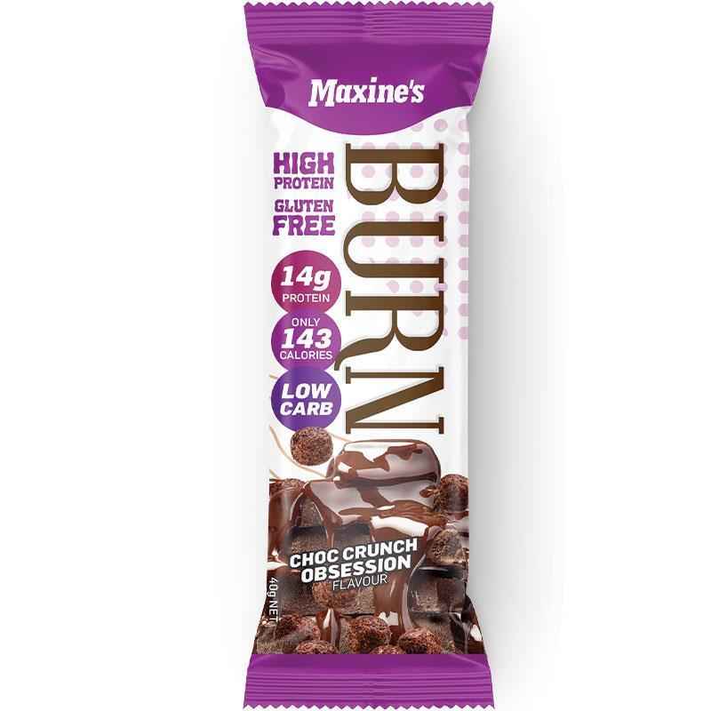 Maxine's Burn Bar Choc Crunch Obsession 40g
