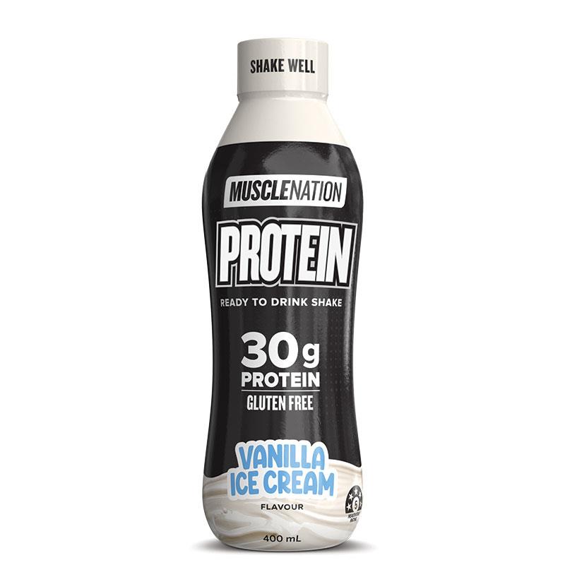 Muscle Nation RTD Protein Daily Shake Vanilla Ice Cream 400ml