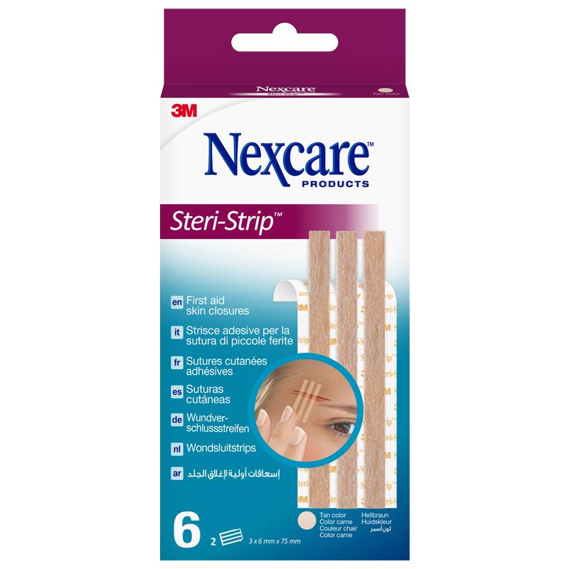 Nexcare Steri-Strip Tan 6 Pack