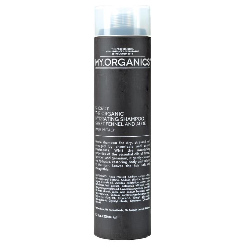 My Organics Hydrating Shampoo with Sweet Fennel & Aloe 200ml