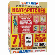 Pain Blaster Exotherma Heat Patches 7 Pack
