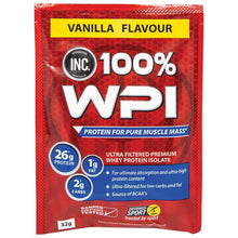 INC. 100% WPI Vanilla Sachet 32g
