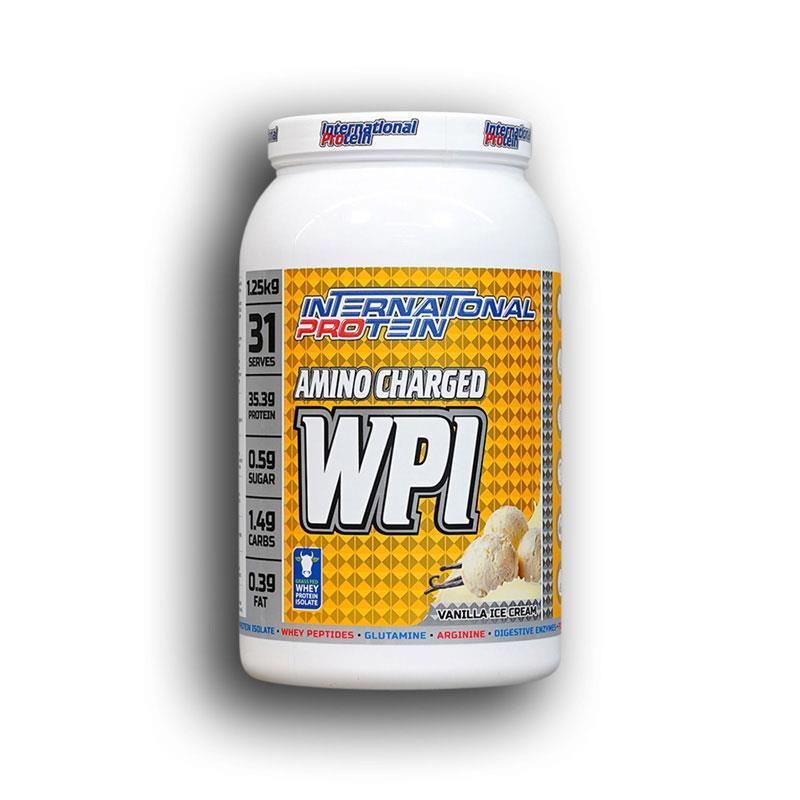 International Protein Amino Charged WPI Vanilla 1.25kg
