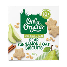 Organic Pear, Cinnamon & Oat Baby Biscuits 100g