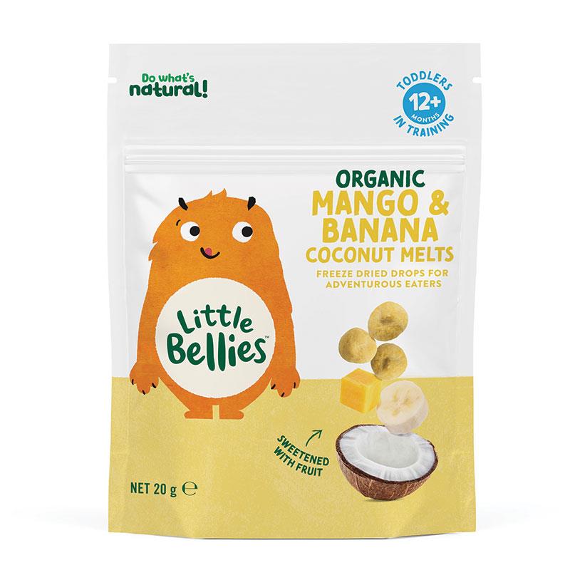 Little Bellies Organic Mango & Banana Coconut Melts