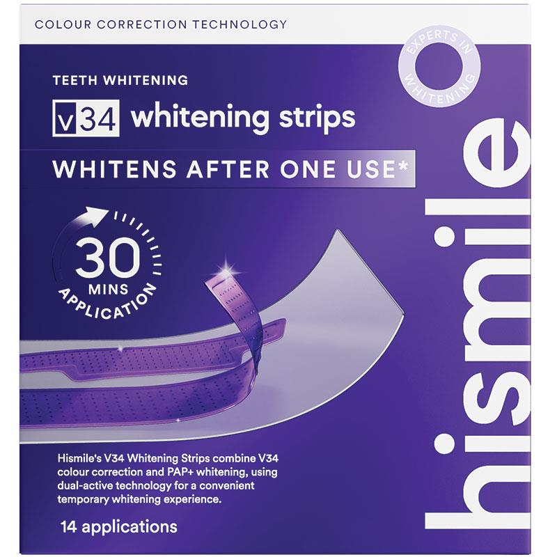 Hismile V34 Teeth Whitening Strips 14 Pack