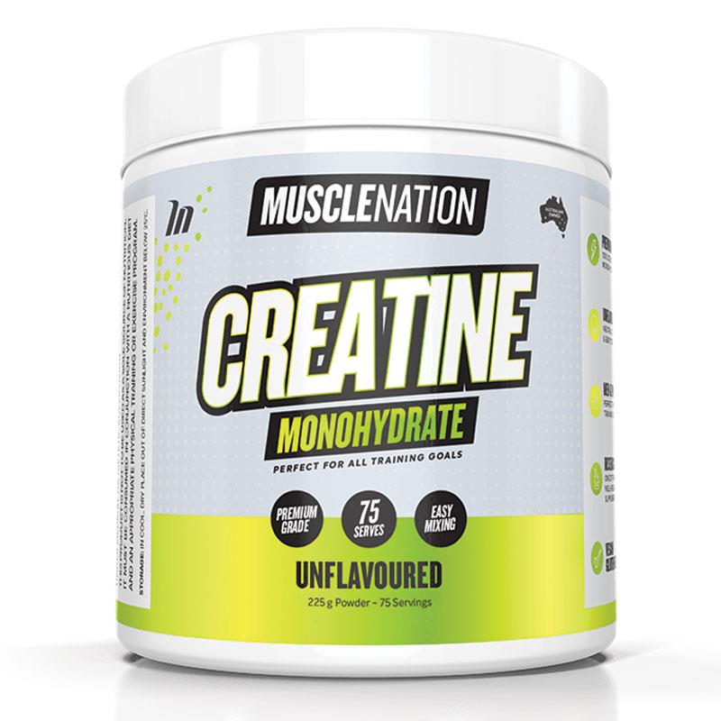 Muscle Nation Creatine Monohydrate 225g