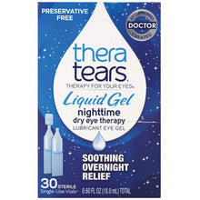 TheraTears Nighttime Lubricant Eye Gel 30 x 0.6ml Vials