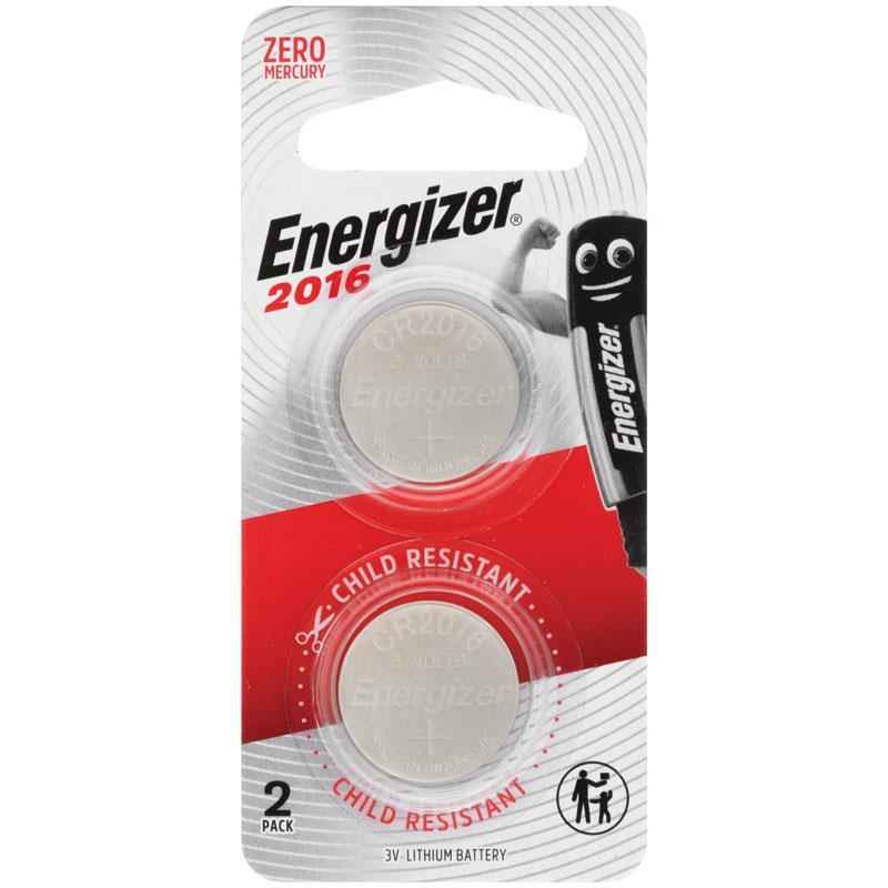 Energizer CR2016 Battery 2 Pack