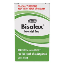 Bisalax 5mg Tablets 200