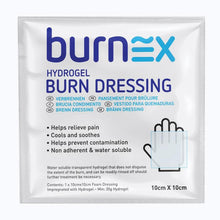 Burnex Hydrogel Burn Dressing 10x10cm