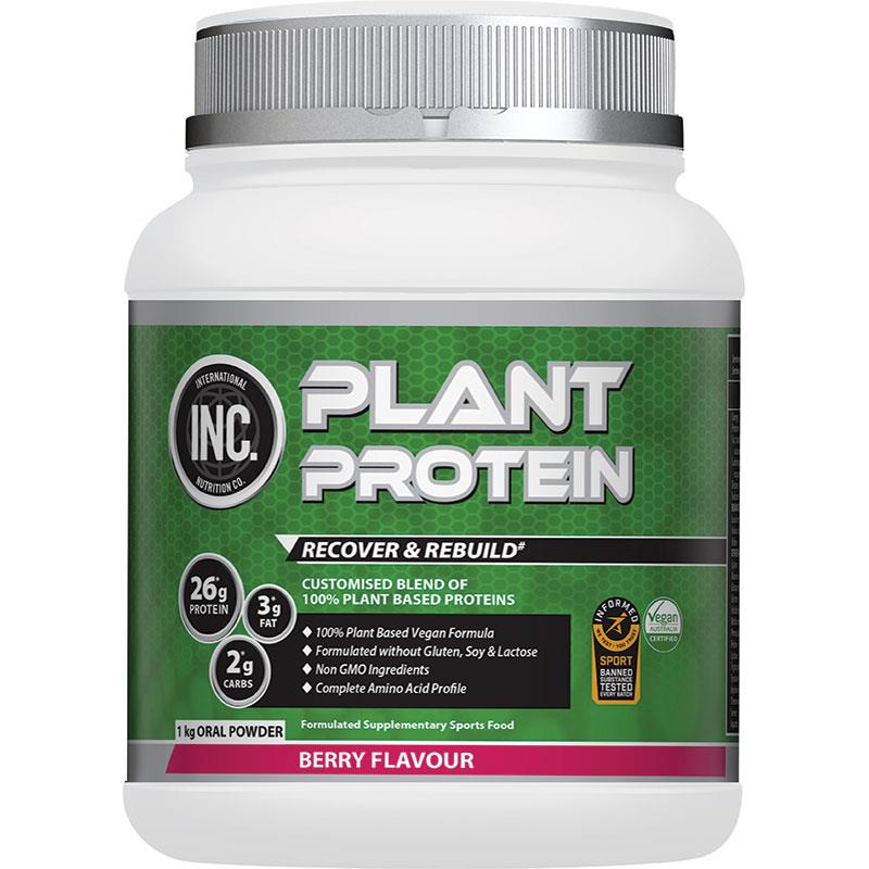 INC. Plant Protein Berry Flavour 1kg