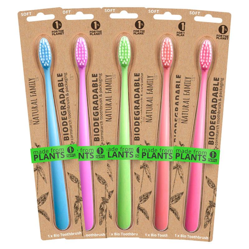 NFCo. Bio Toothbrush Soft Neon