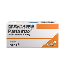 Panamax 500mg 50 Tablets